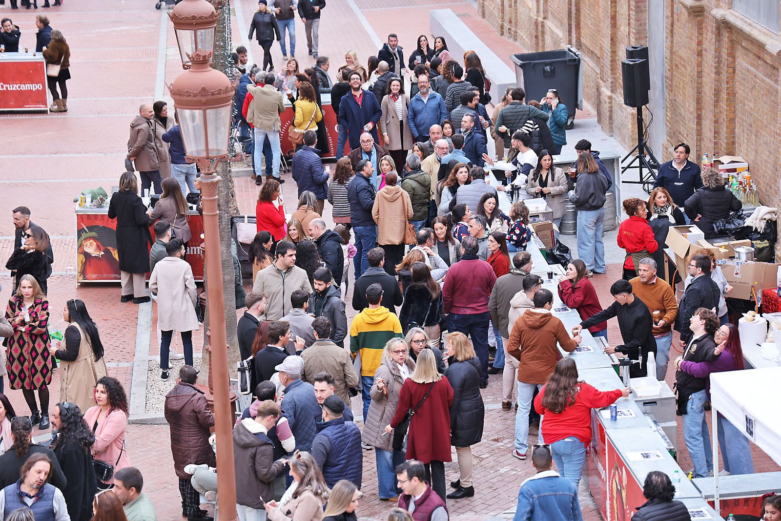 Imágenes de la Zambomba en el Paseo de Santa Fe