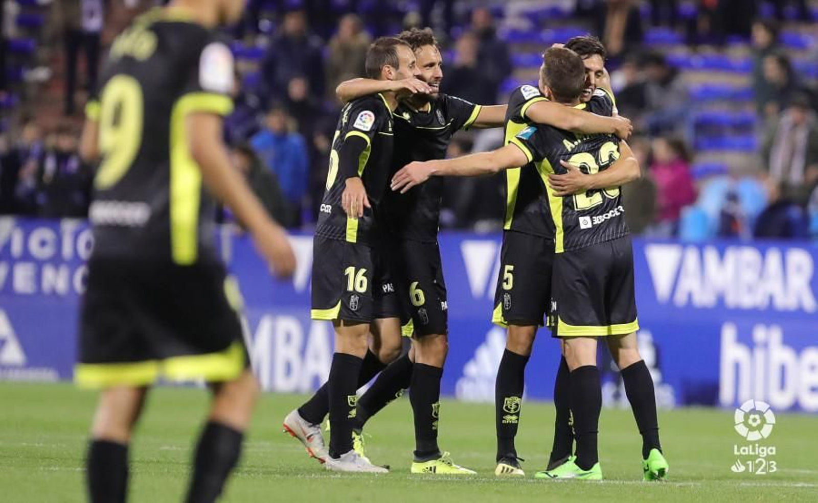 El Zaragoza-Granada CF, en imágenes