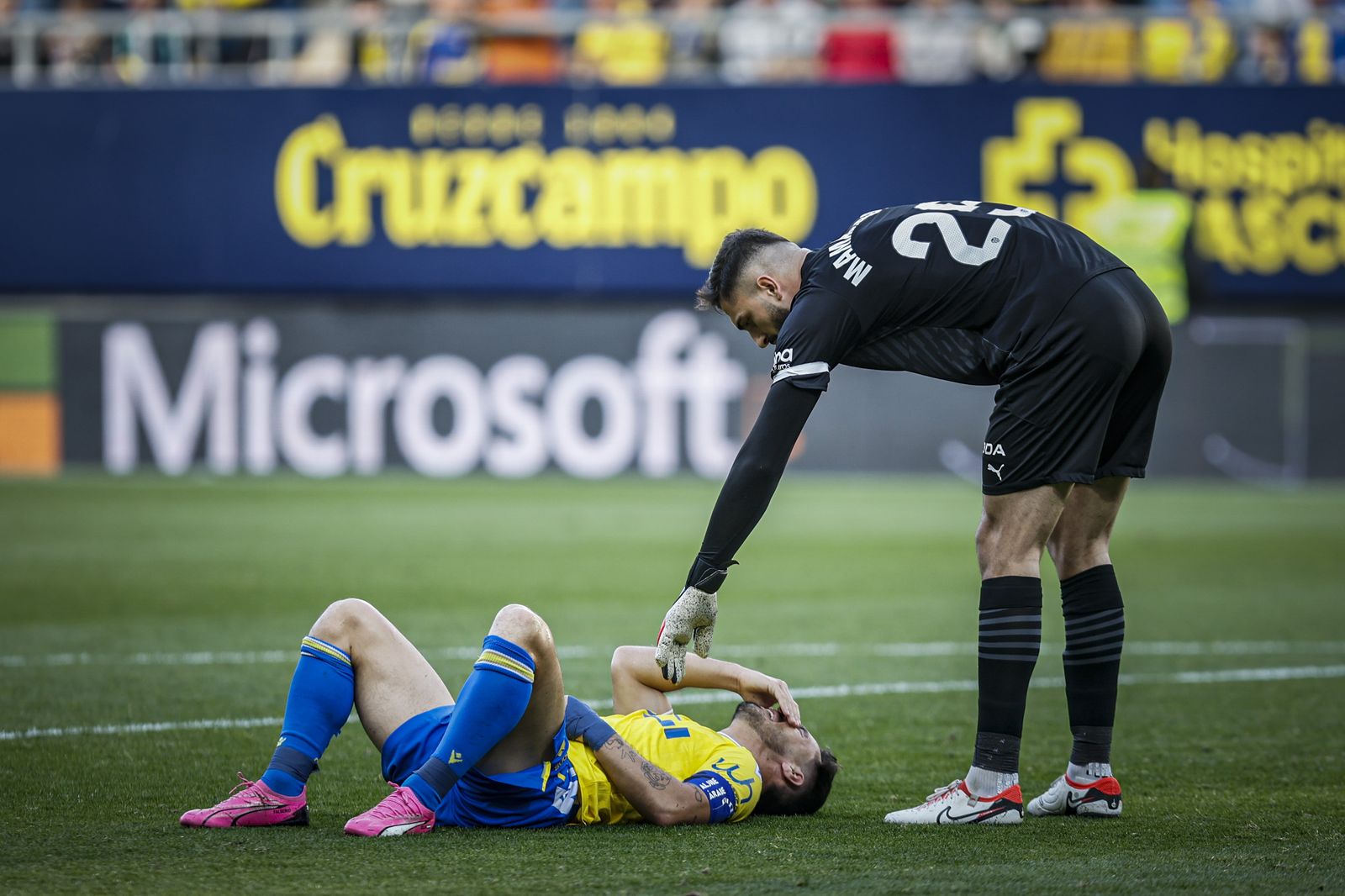 Partido de fútbol Cádiz CF - Valencia CF