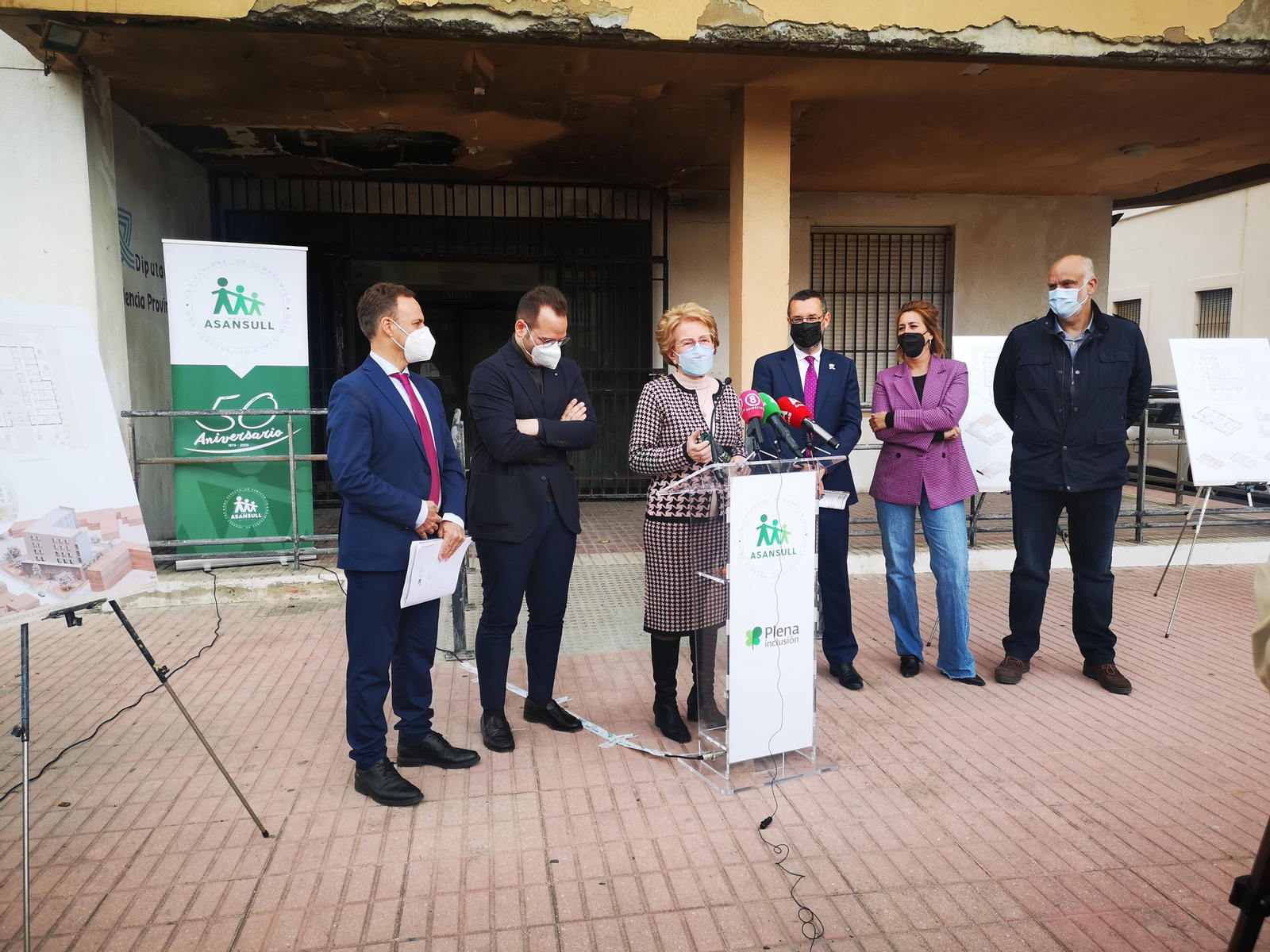 Presentación del nuevo centro de Asansull en La Línea.