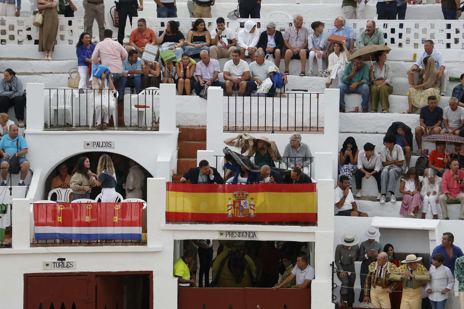 Las fotos de la corrida de toros de Lagunajanda para Manuel Escribano, David Galán y Pepe Moral en Tarifa
