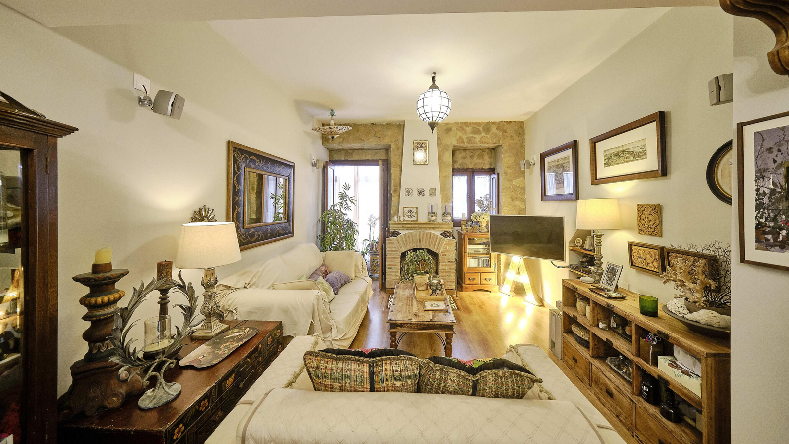 Interior de la casa en la calle Amargura de Puerto Real.