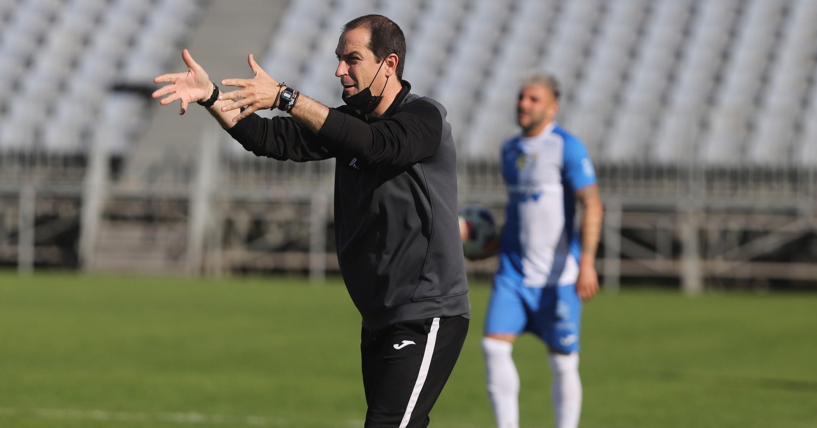 Diego Caro, en uno de los últimos partidos del pasado curso con el Salerm Puente Genil.