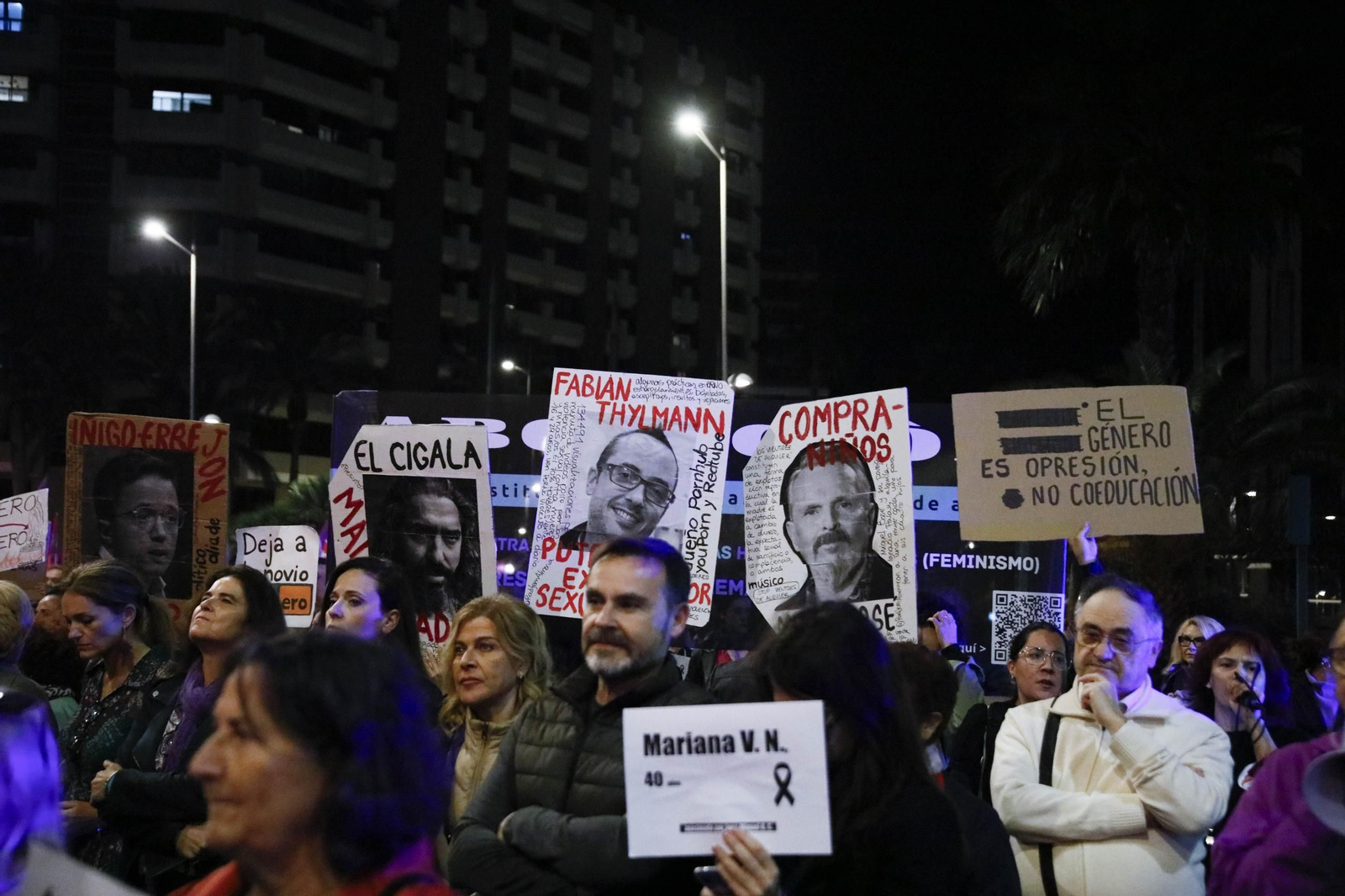 La plataforma acción feminista, en imágenes