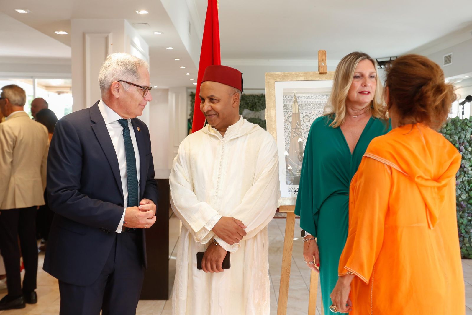 Las fotos de la recepción del Consulado de Marruecos en Algeciras por la celebración de la Fiesta del Trono