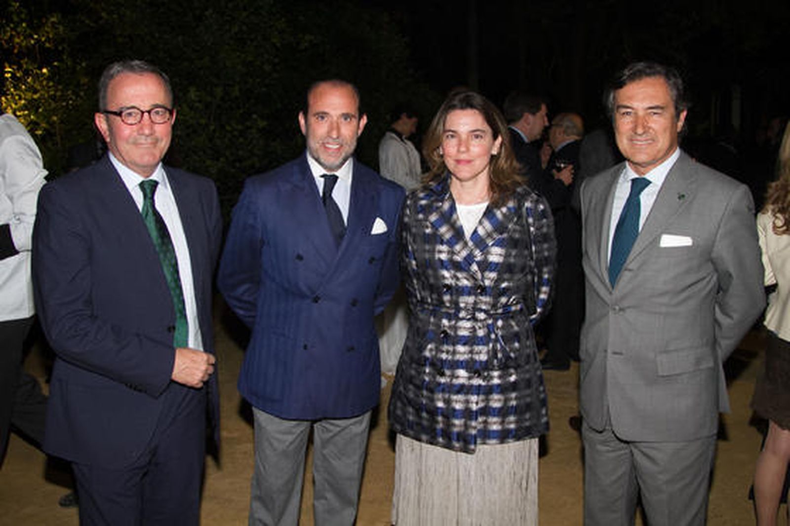 Juan Gómez de Salazar, Modesto Cabezas, Isabel Liñán y Jerónimo Cejudo.

Foto: Juan Carlos V?uez / Victoria Hidalgo