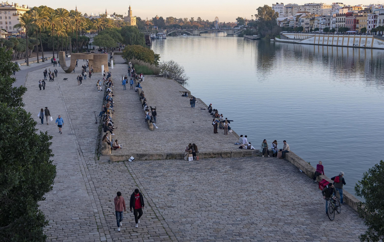 El Muelle de la Sal, donde se proyectará el mapping navideño.