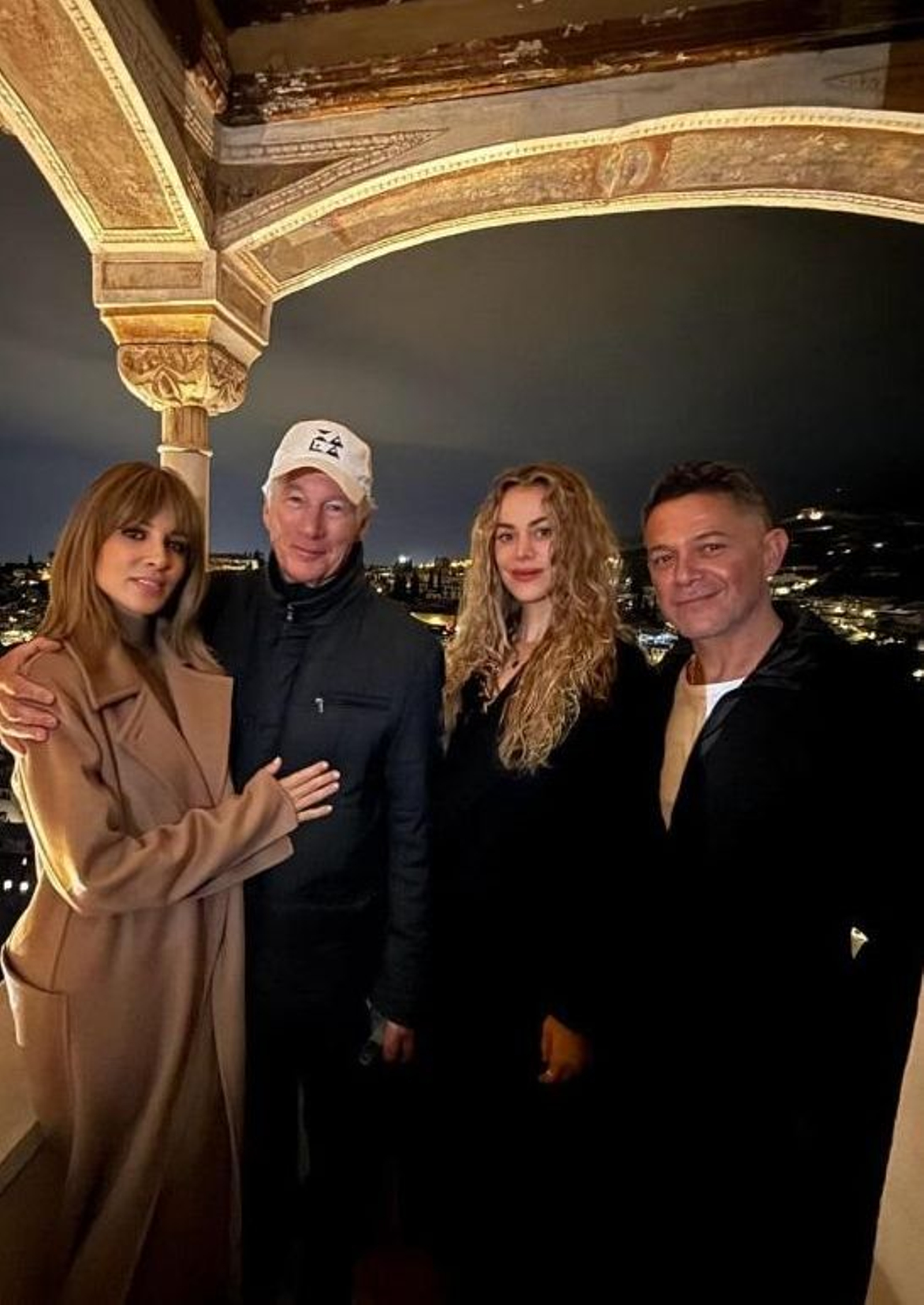 Alejandra y Richard Gere, Candela Márquez y Alejandro Sanz.