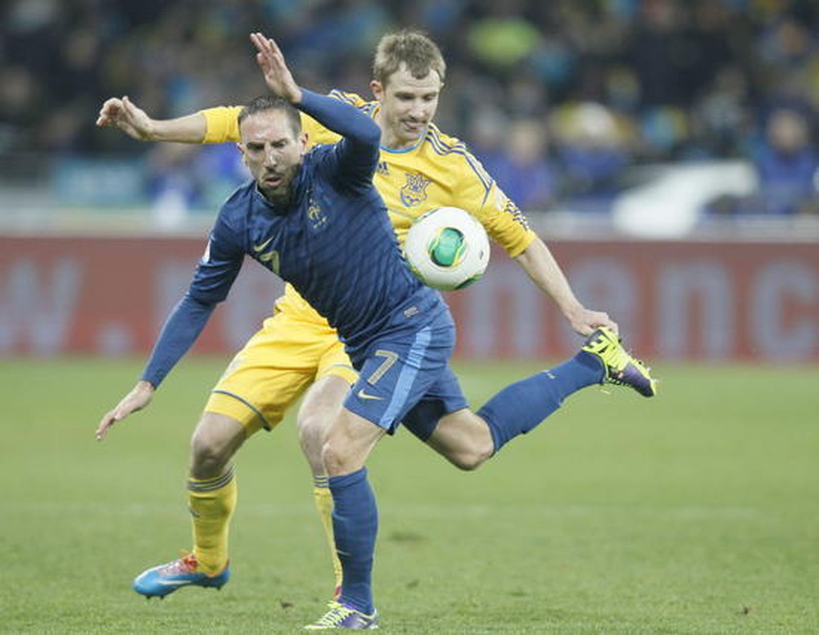 Ucrania-Francia  Foto: EFE