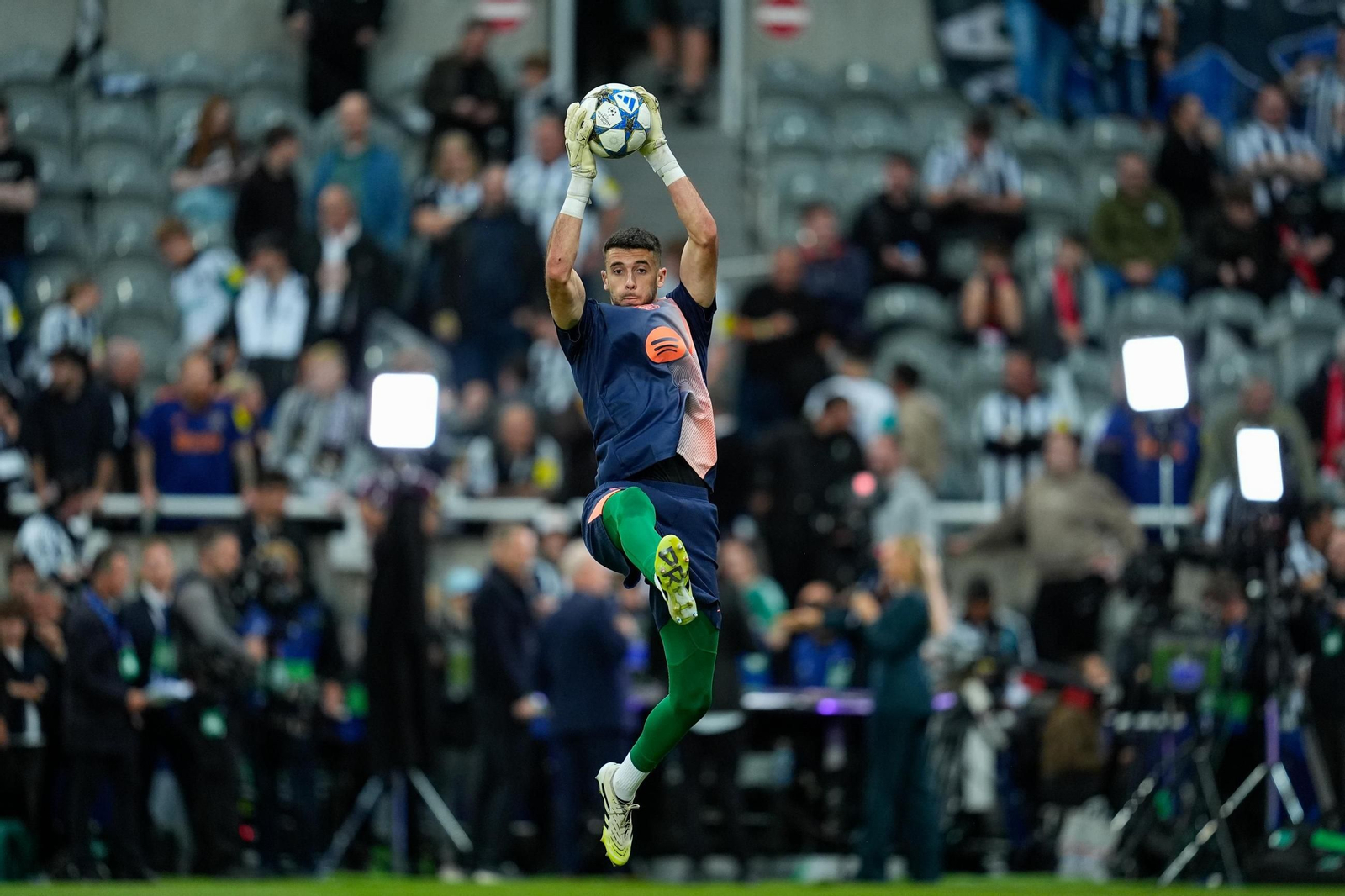 Las fotos del Newcastle-Barcelona