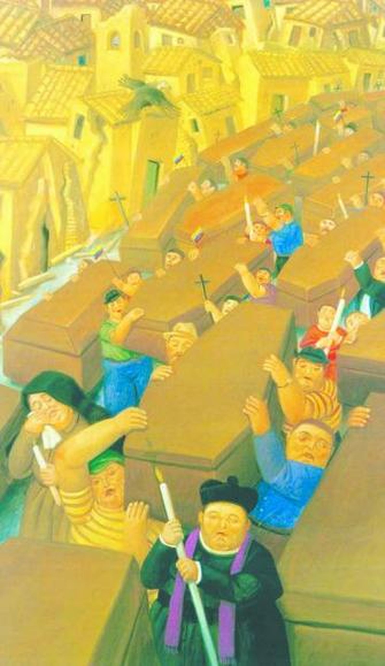 La violencia según Botero