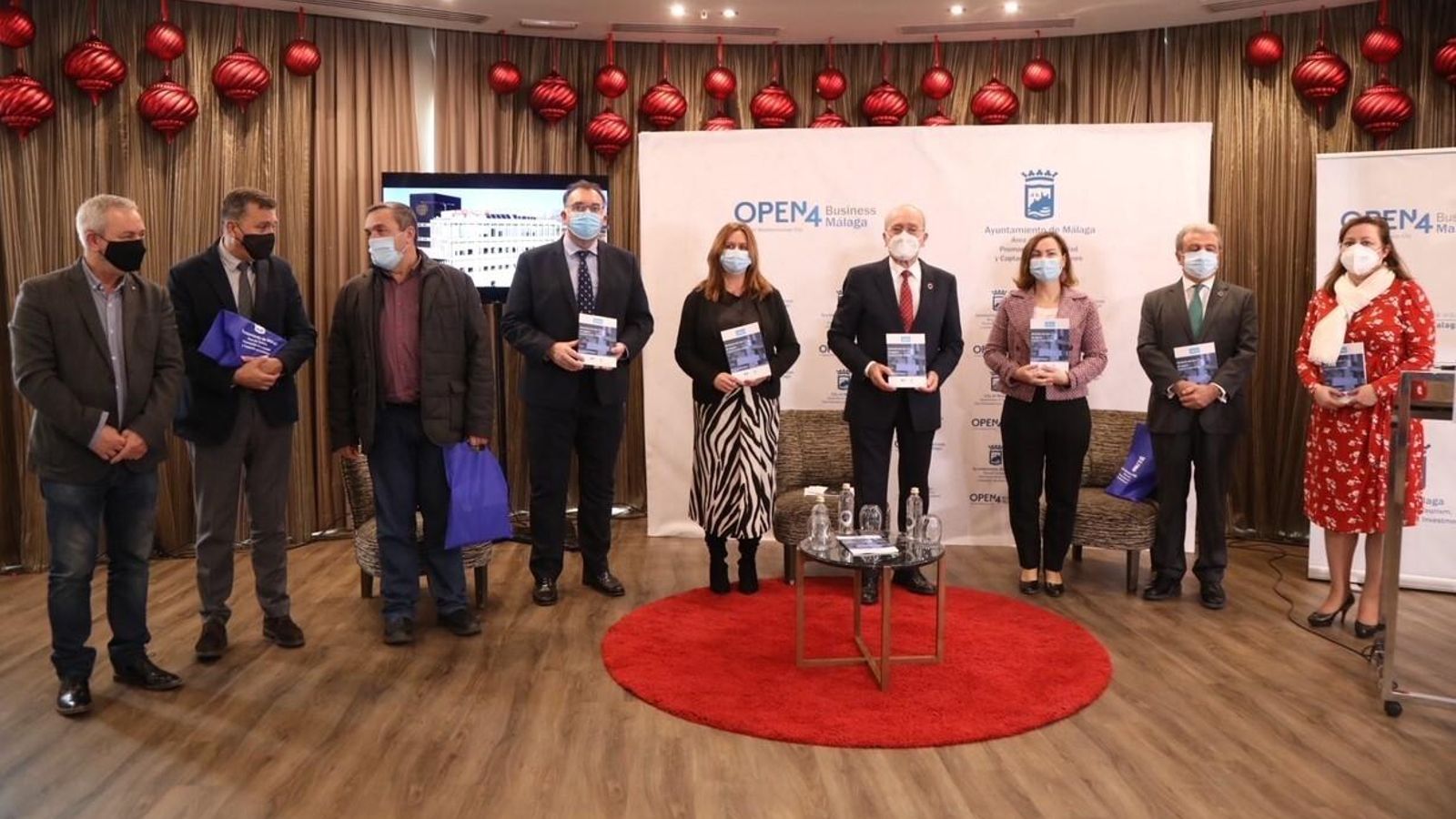 Un momento de la presentación del informe.