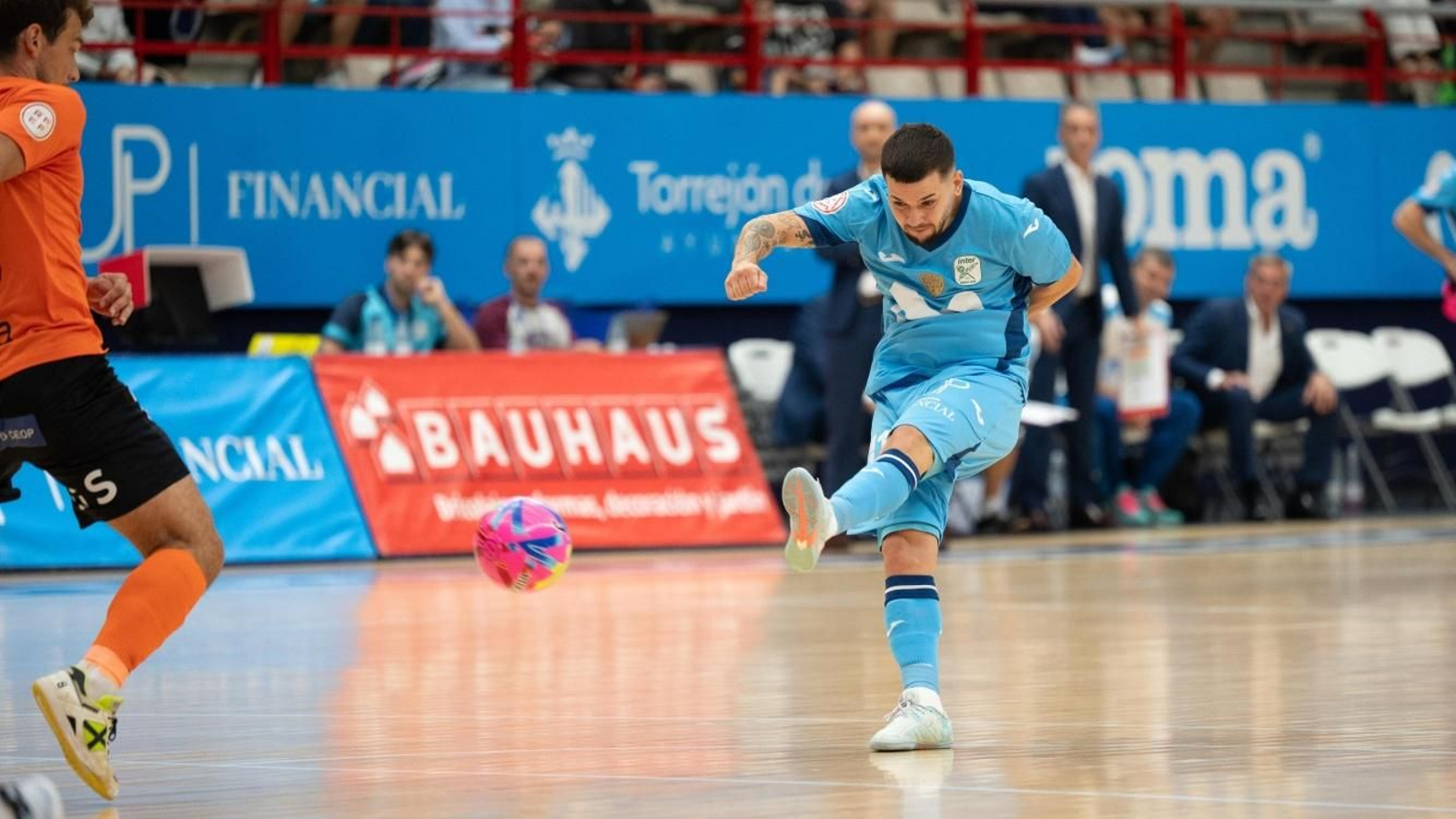 El almeriense, uno de los líderes de Movistar Inter.