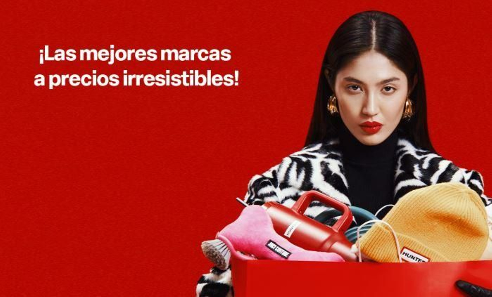 Anuncio de la cadena HalfPrice.