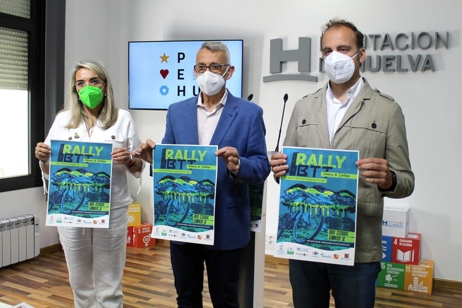 Un momento de la presentación de la prueba, en la Diputación Provincial. Un momento de la presentación de la prueba, en la Diputación Provincial.