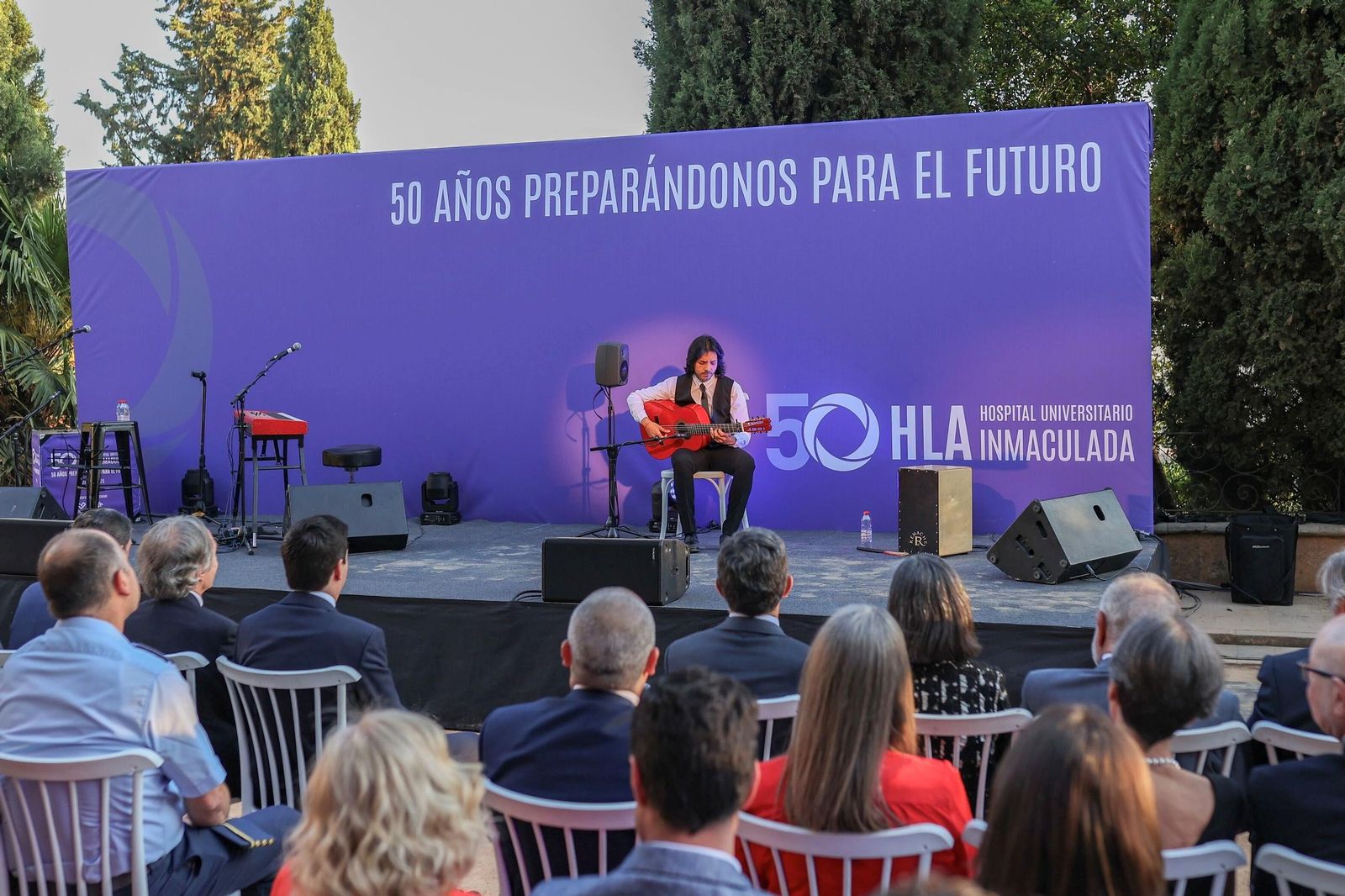 Las mejores imágenes del cincuentenario del Hospital Universitario Inmaculada de Granada