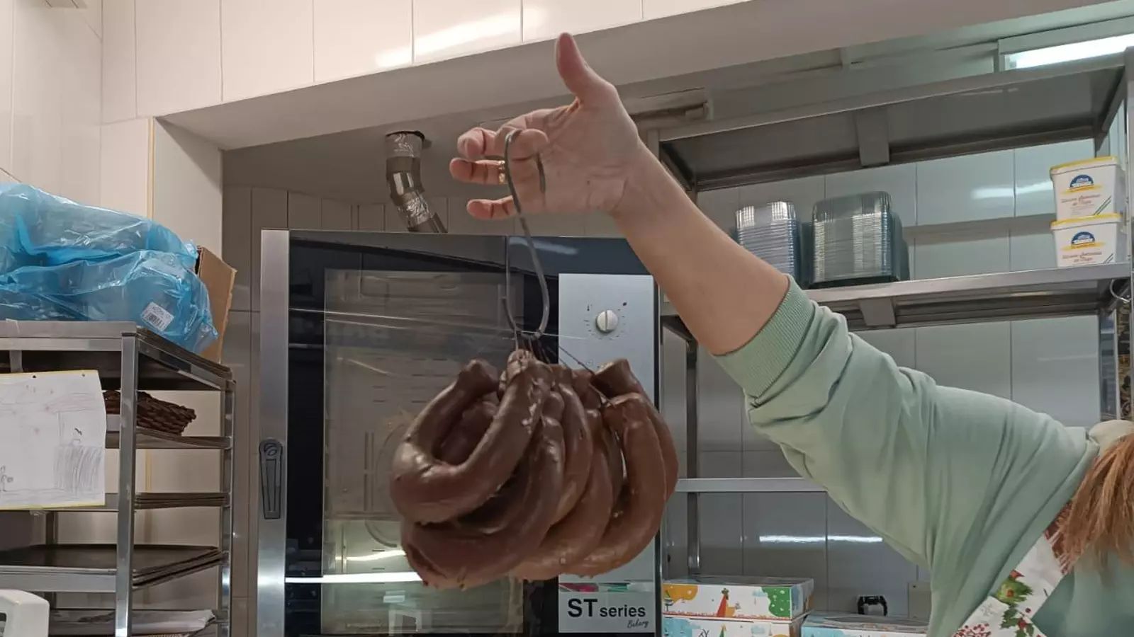 Las morcillas de chocolate son típicas de Algeciras.