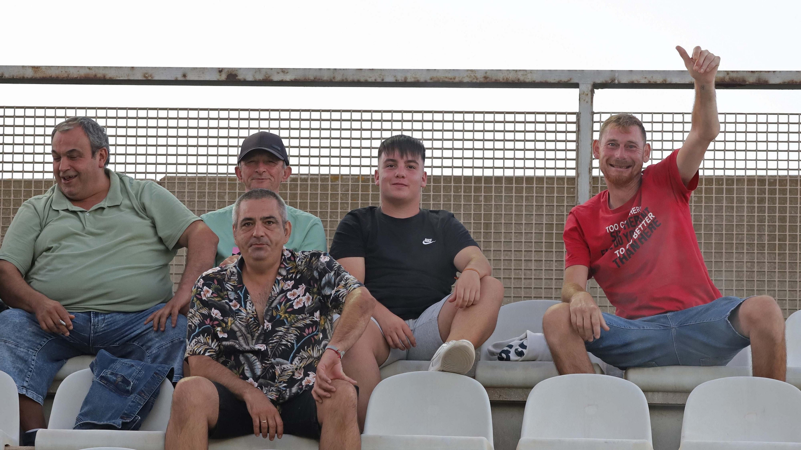 Ambiente en el Algeciras - Racing de Ferrol