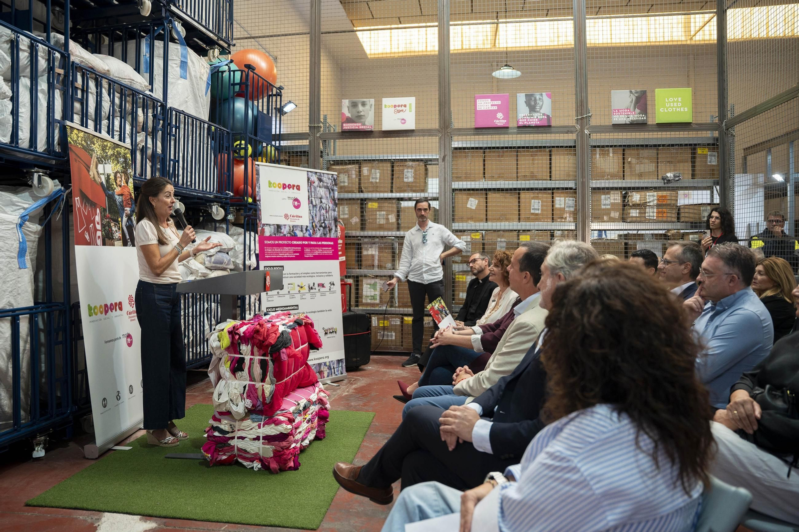 Cáritas Koopera en Almería celebra el 10º aniversario, en imágenes