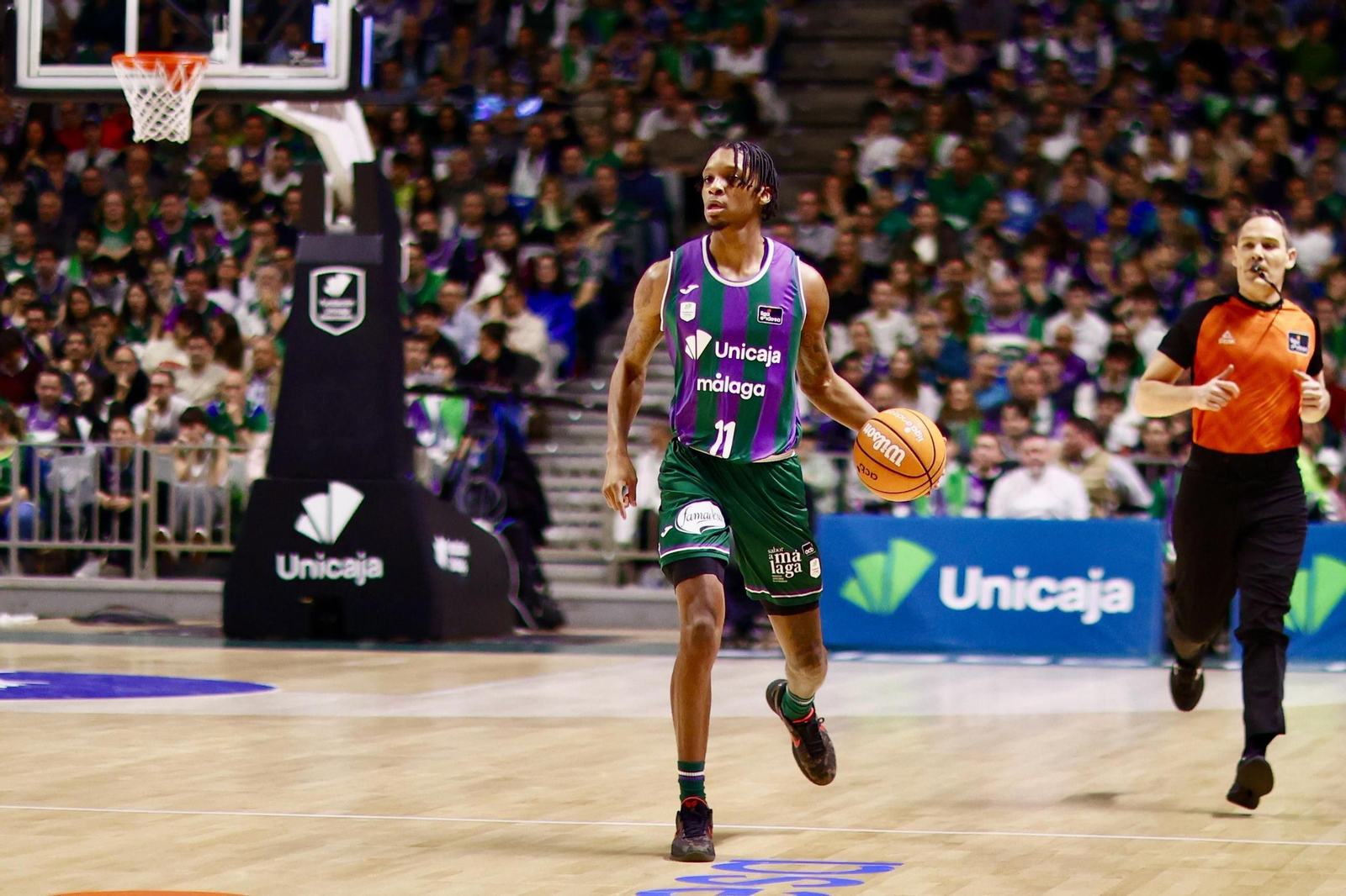 El Unicaja-Real Madrid de Liga Endesa, en fotos