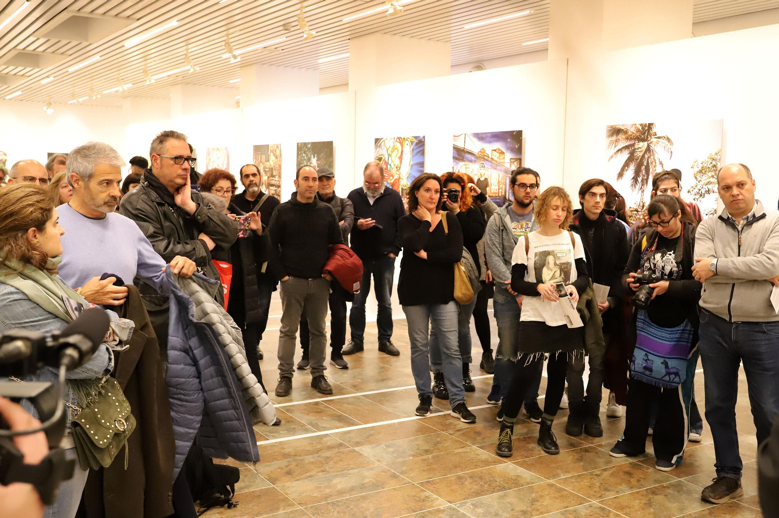 Imágenes de la exposición de Latitudes "Trópico de cáncer" de J.M. Díaz Burgos