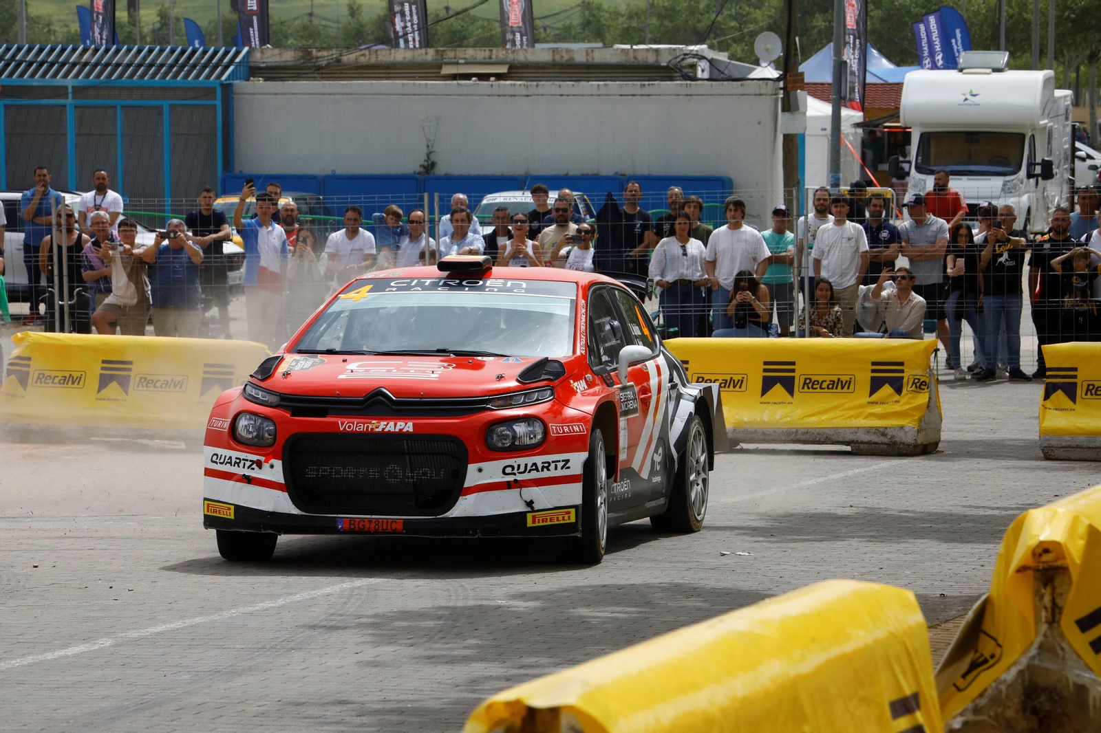 Las mejores fotos de la primera jornada del Rallye Sierra Morena 2024