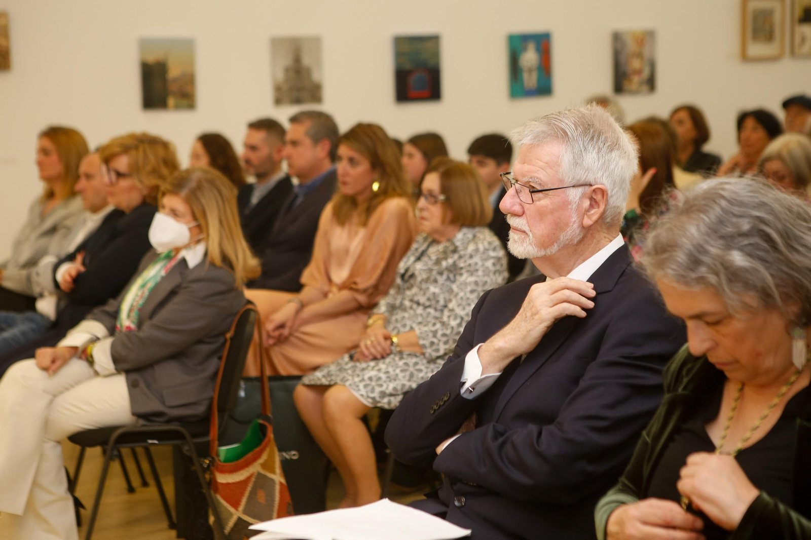 Fotos: Sylvain Marc toma posesión como académico de número en la Real Academia Provincial de Bellas Artes de Cádiz