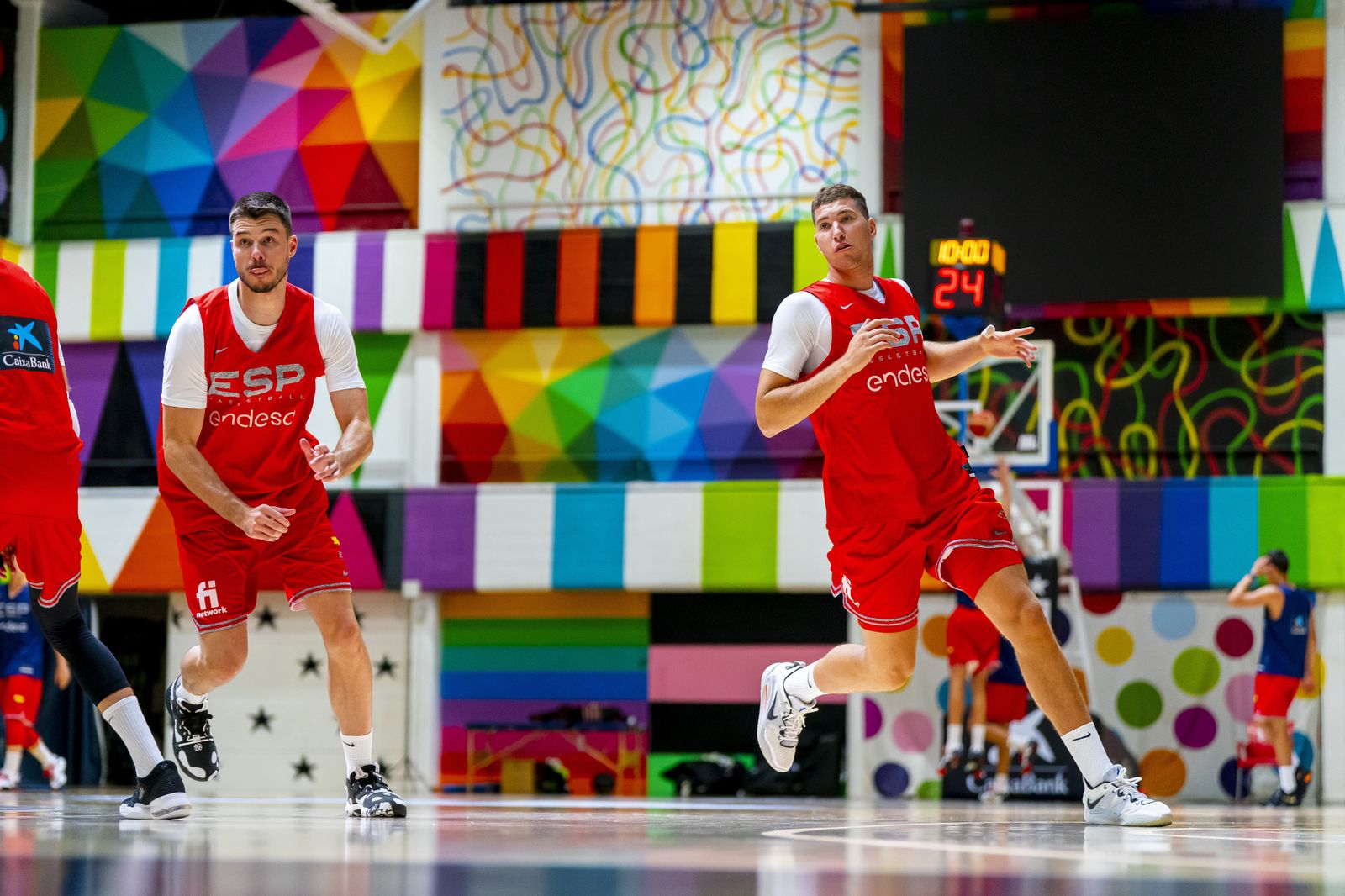 Fotos: Alberto Díaz, Brizuela y Barreiro ya entrenan con España