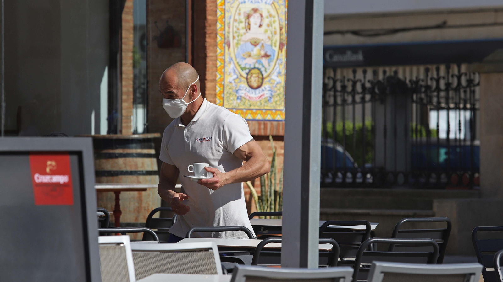 Reapertura de la hostelería y el comercio en San Roque
