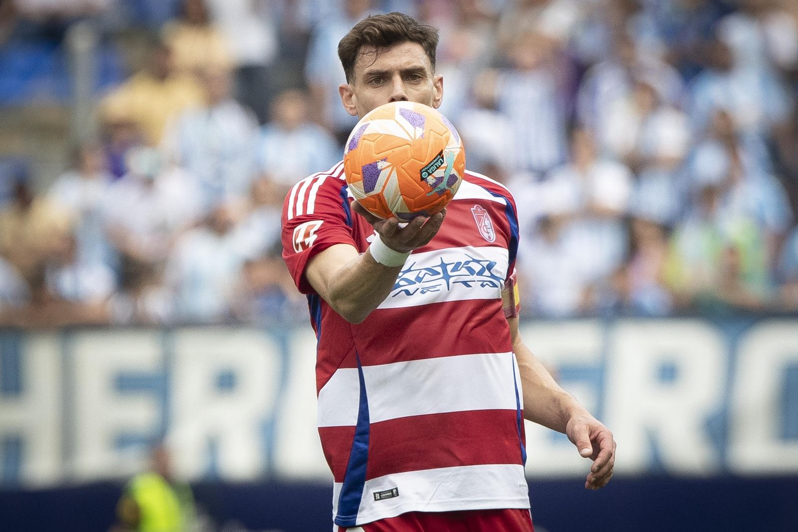 Las imágenes del partido entre el Málaga y el Granada CF