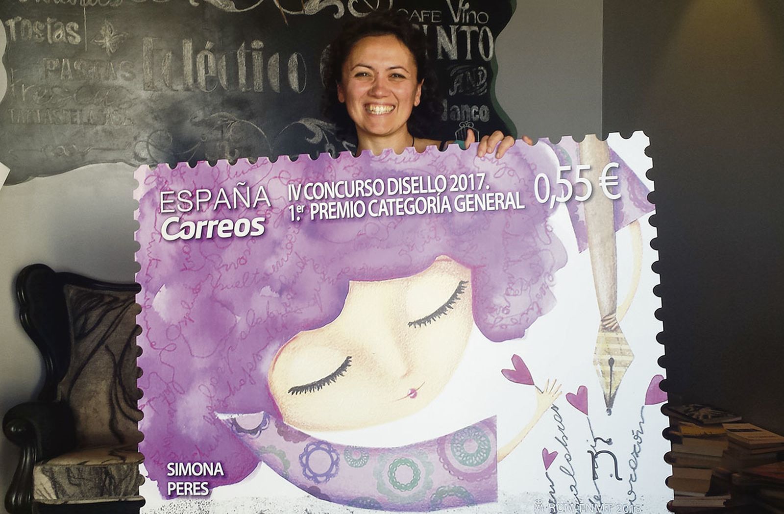 Simona Peres, ganadora de la edición 2017.