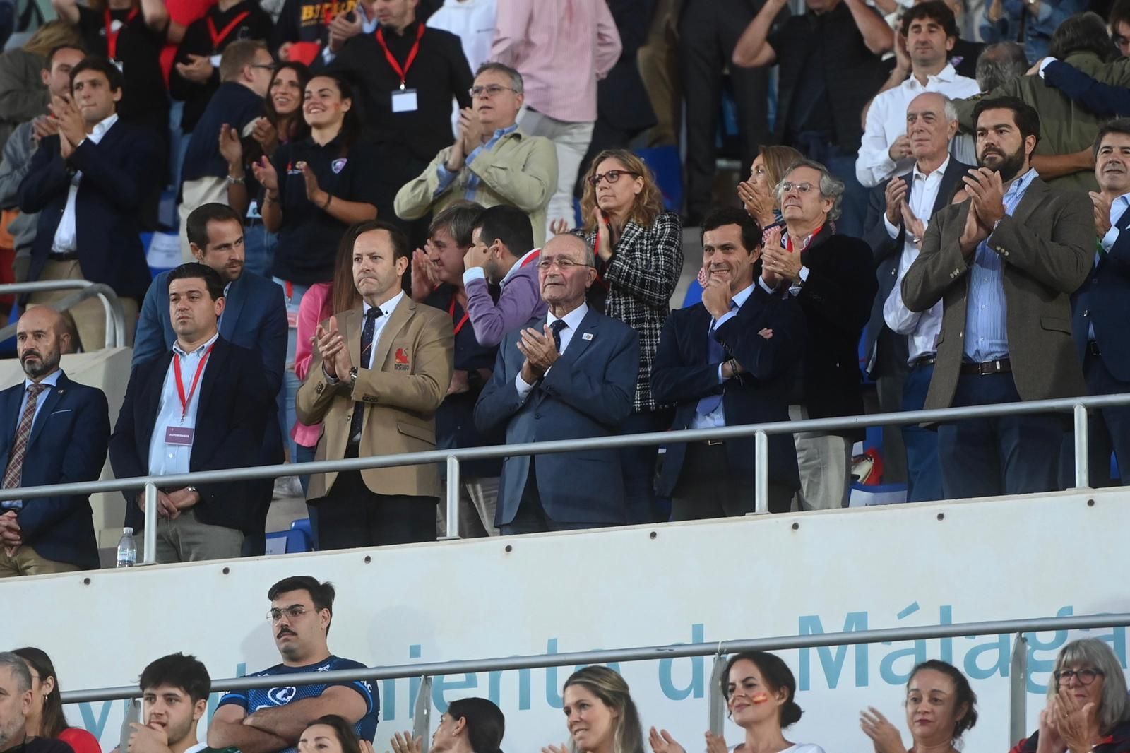 Las fotos del España-Tonga de rugby en Málaga