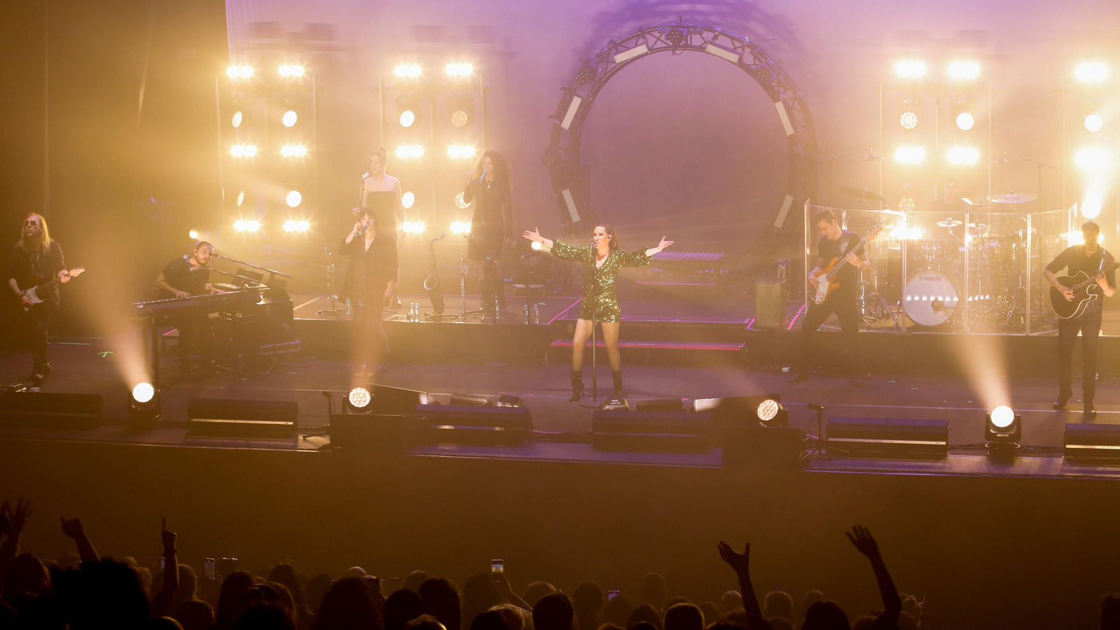 Fotos del concierto de Malú en La Línea