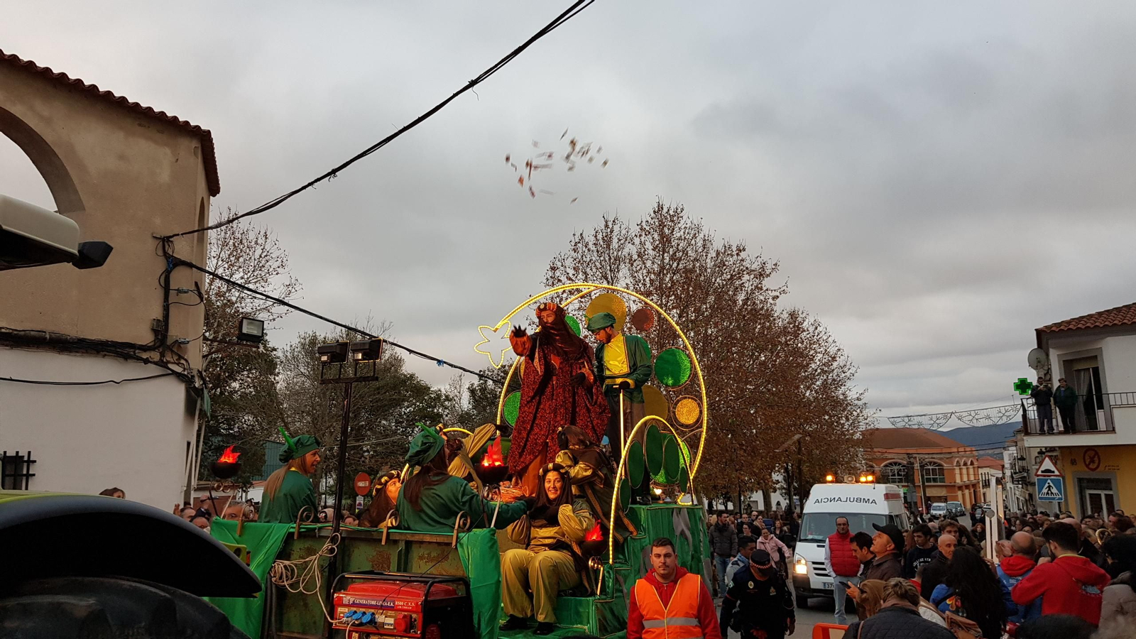 Cabalgata de Reyes de Peñarroya-Pueblonuevo en 2018.