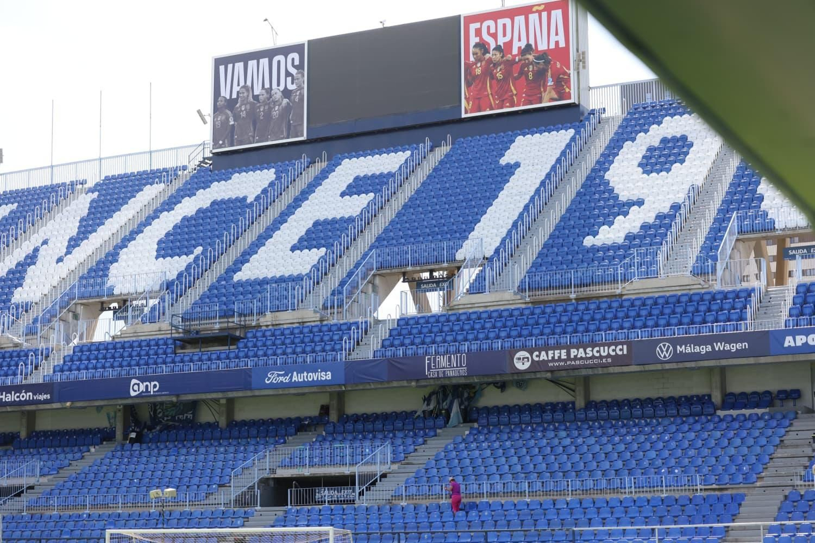 España-Suecia de la UEFA Women's Nations League: La Rosaleda se engalana