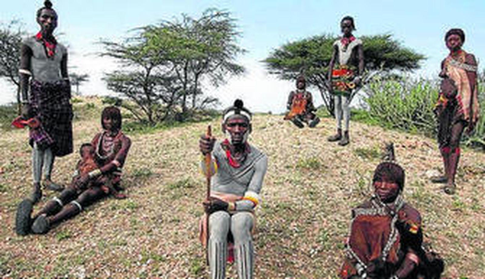 Una de las nuevas tribus del programa, los Hamer.