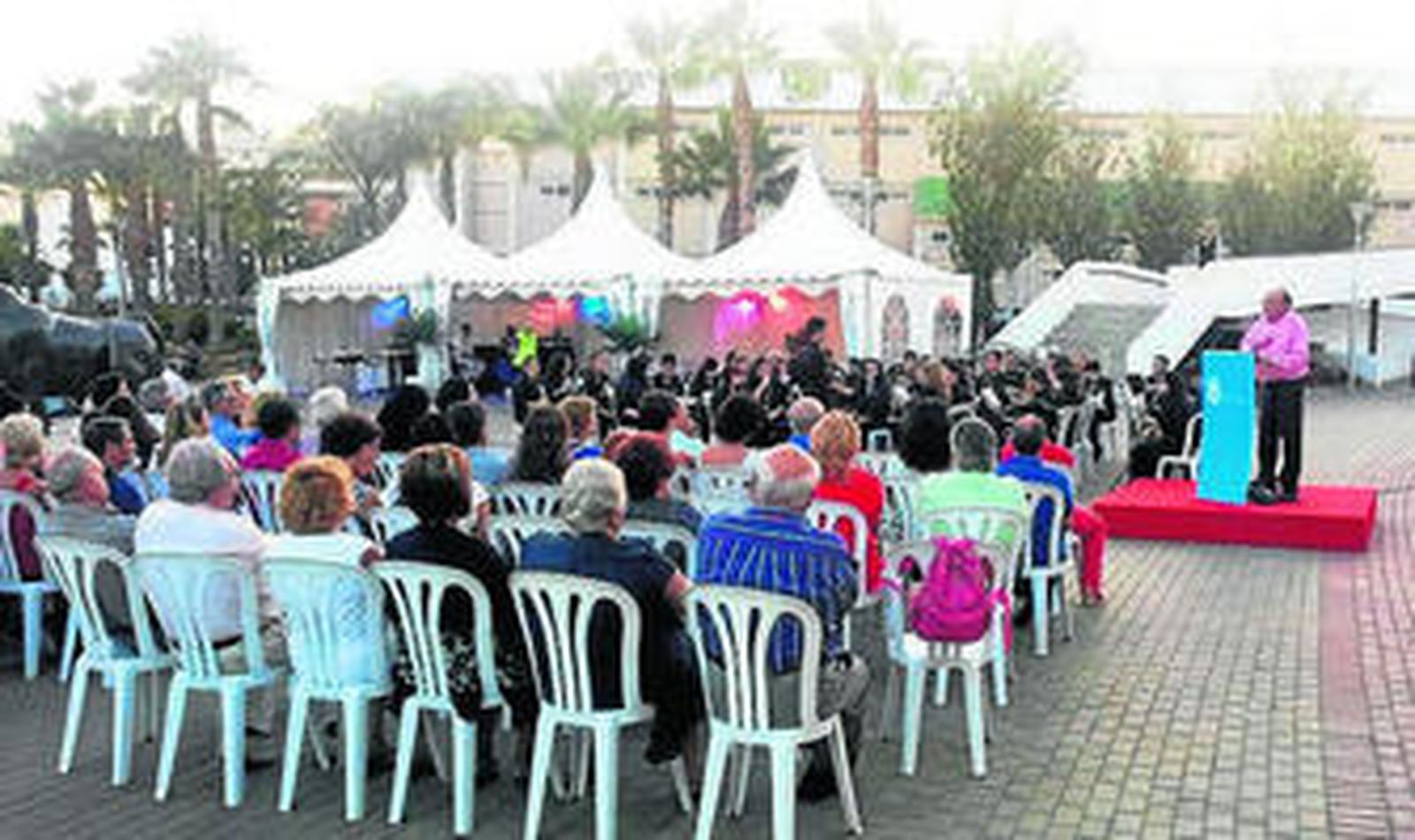 Los pasodobles llenaron de música el municipio.