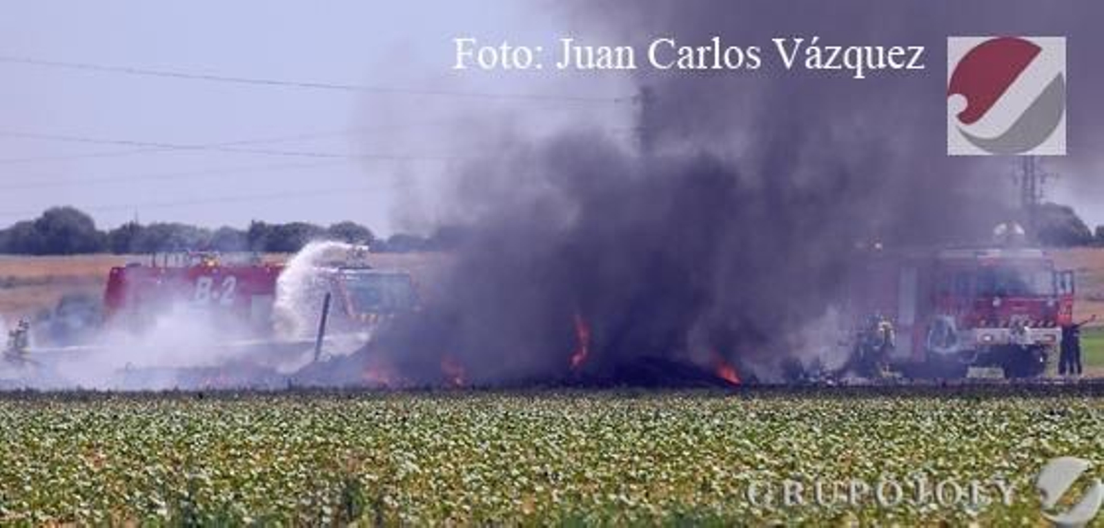 Las imágenes del accidente del A400M