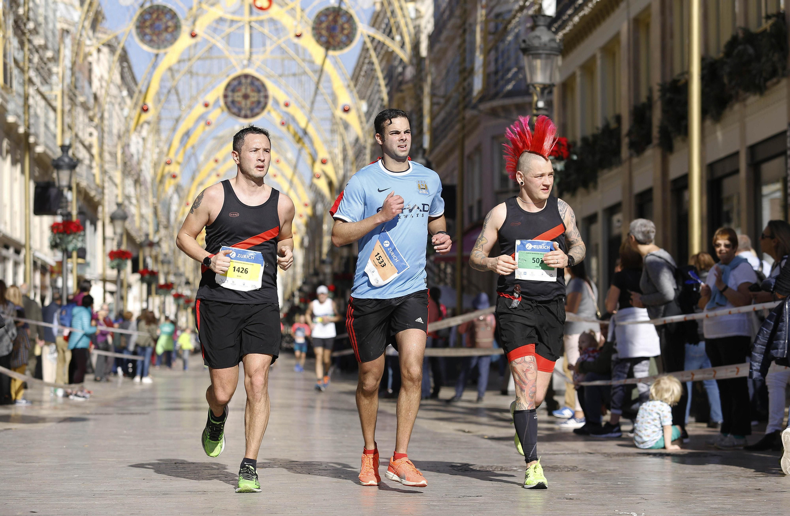 Las mejores fotos del Maratón de Málaga 2018