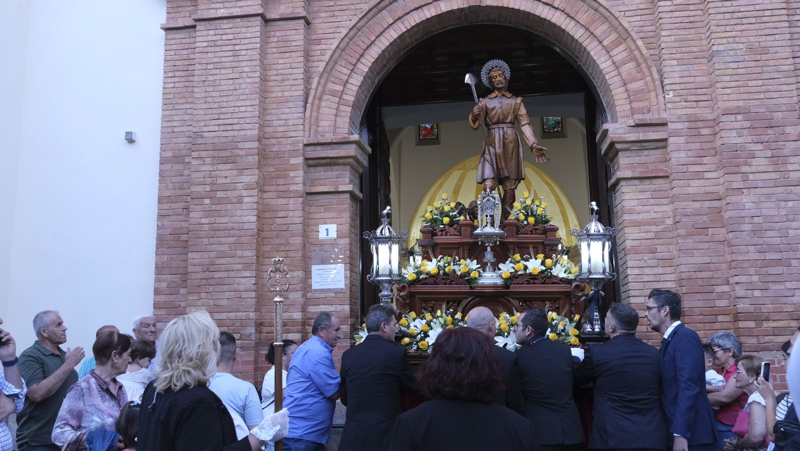 La procesión de San Isidro en El Ejido, en imágenes