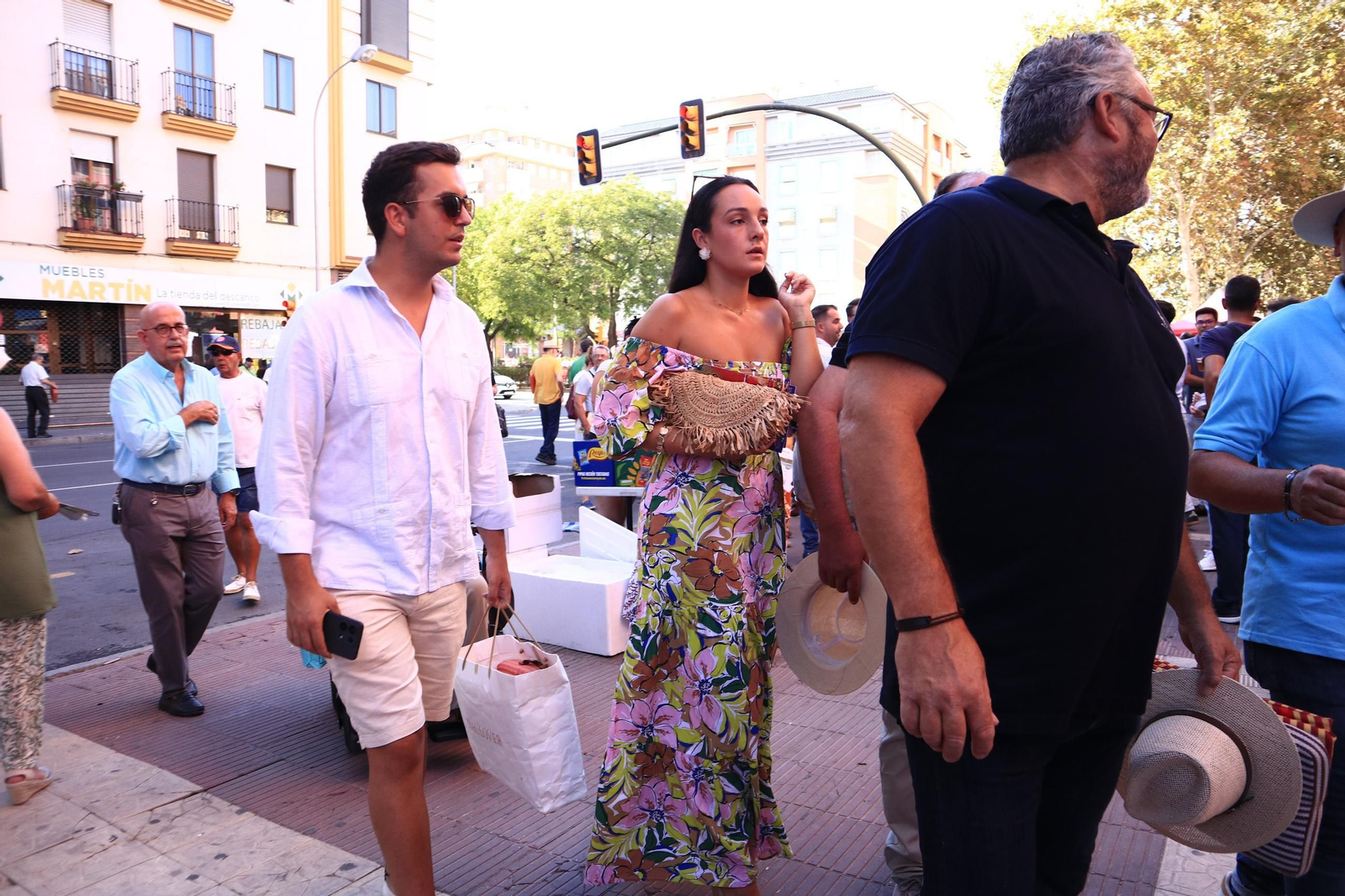 Imágenes de ambiente en el tercer día de toros en Huelva