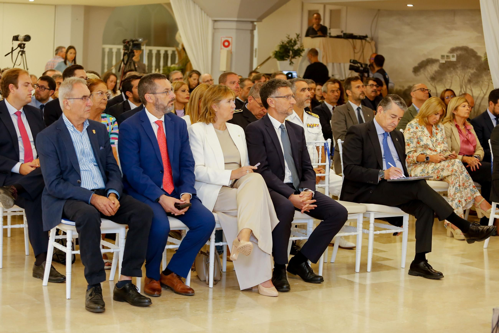 Las fotos del desayuno coloquio de Europa Sur y el Propeller Club de Algeciras con Antonio Sanz