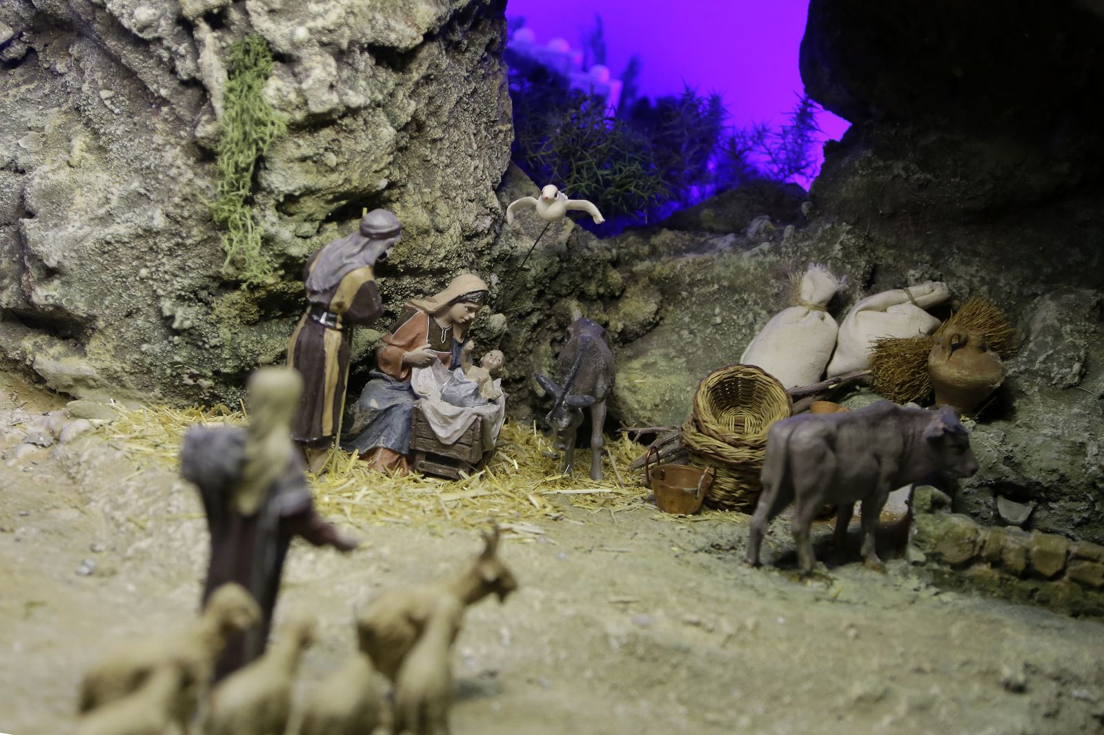 Varios de los Belenes que se pueden visitar los distintos lugares de Jerez