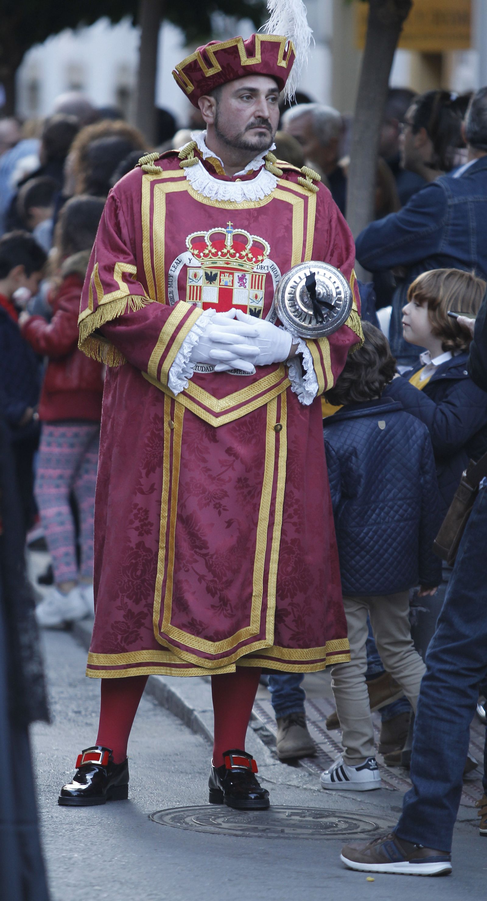 Imágenes de la Procesión del Entierro, Viernes Santo. Semana Santa Almería 2019