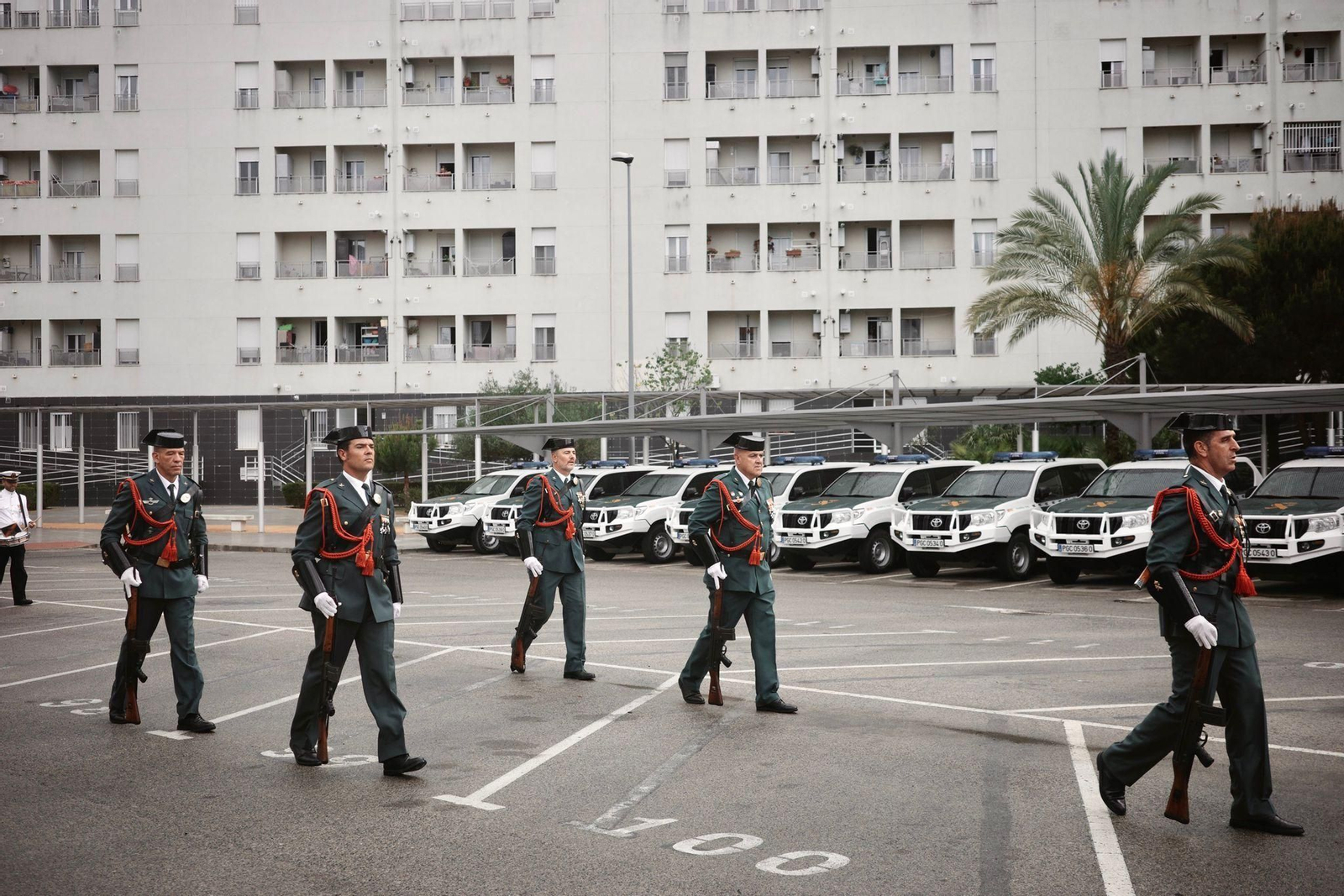 Imágenes del 179 aniversario de la Guardia Civil en Cádiz