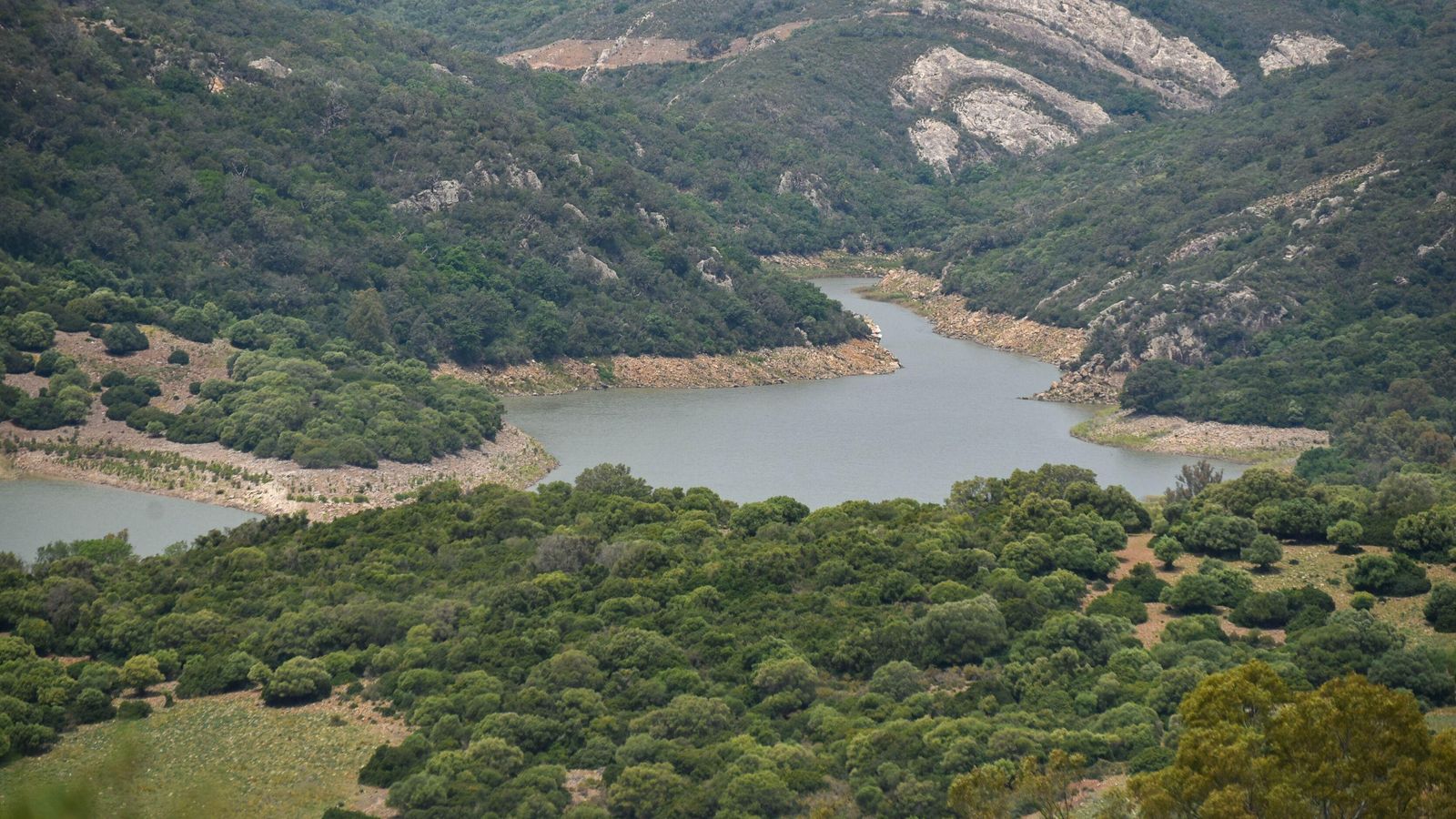 El embalse de Guadarranque.