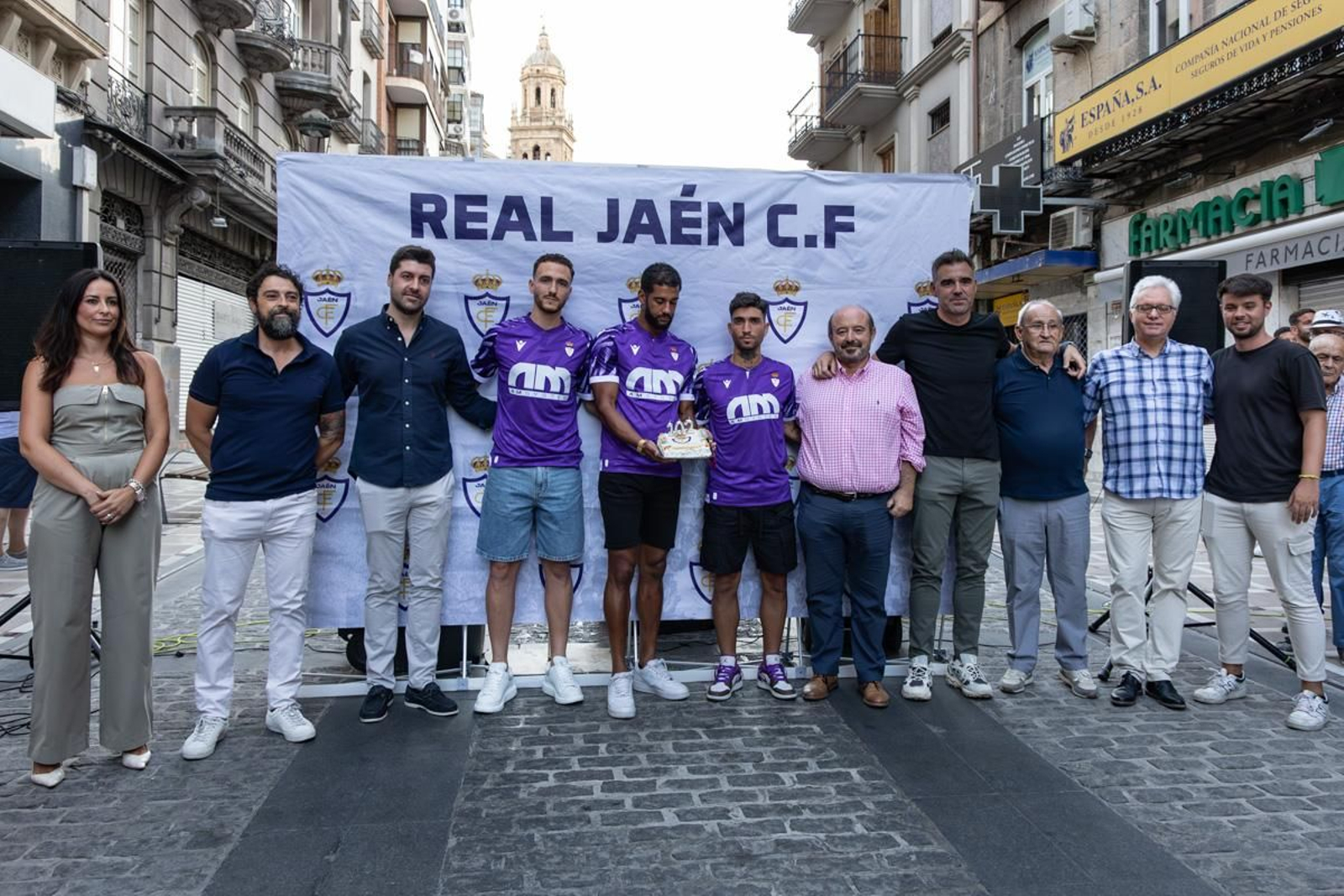 La fiesta del 102 cumpleaños del Real Jaén, en imágenes