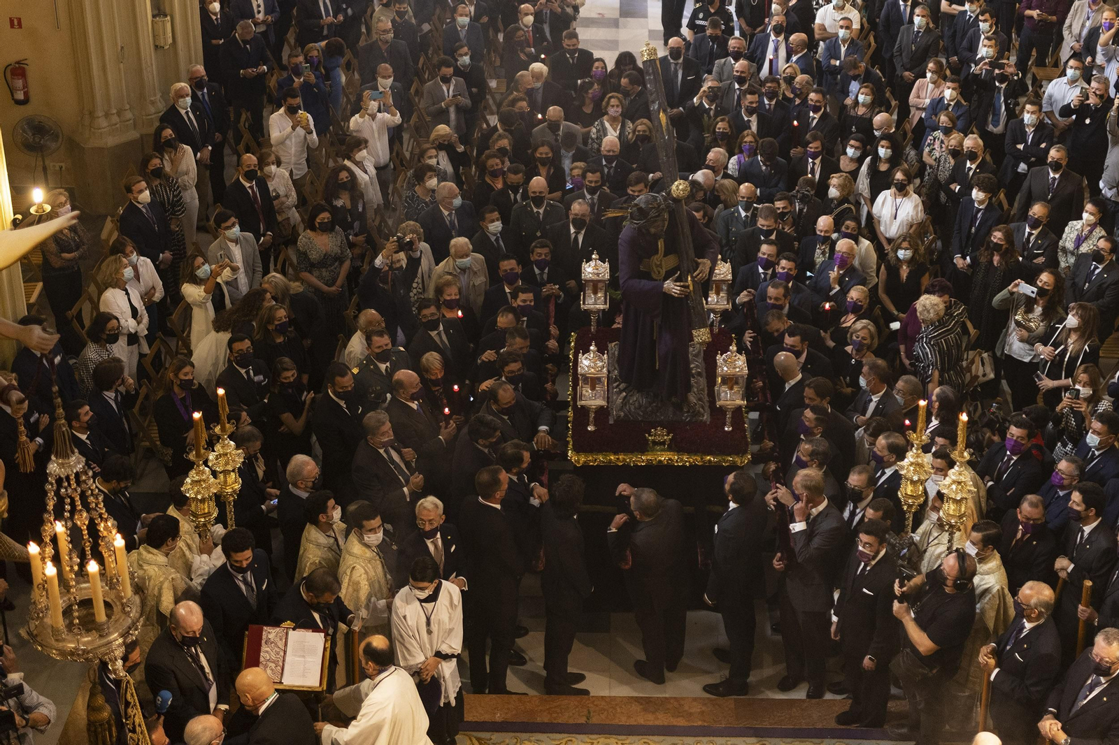 El Gran Poder, en el templo de Los Gitanos