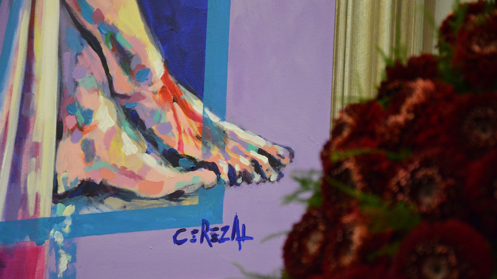 Un detalle de la exposición.