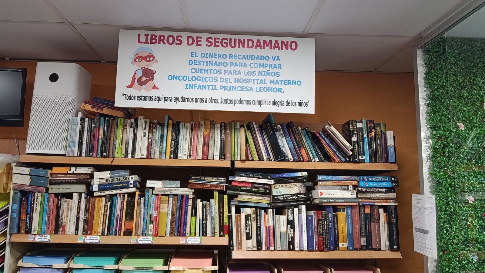 Libros destinados a ayudar a los niños de las aulas hospitalarias.